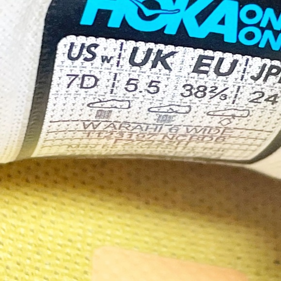 Hoka One One Womens Arahi 6 Gray Running Shoes Sneakers Size 7D - Picture 8 of 9